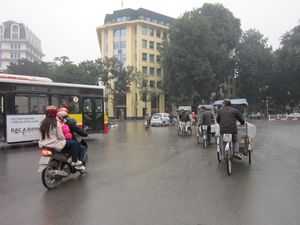 12 Rickshaws...SOS on the move!