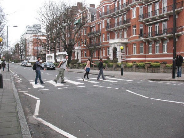 Abbey Road (they spelt it all wrong!)