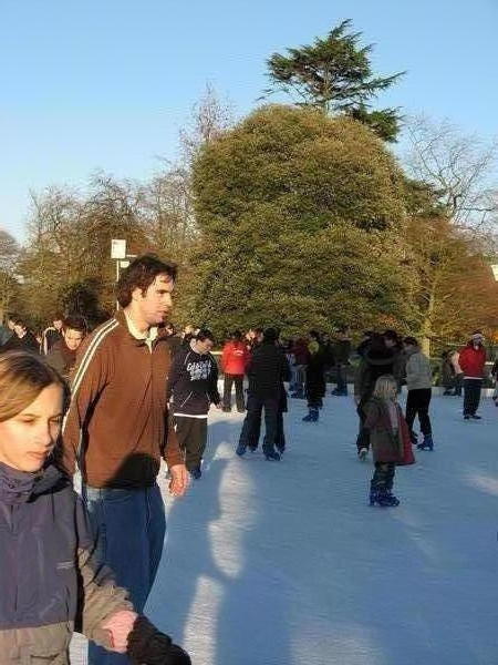 Ice Skating at Kew Gardens