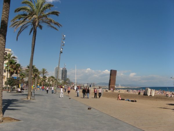 Barcelona beach