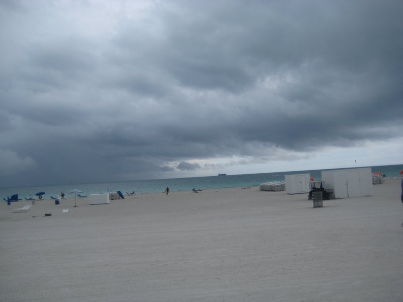 Storm over South Beach