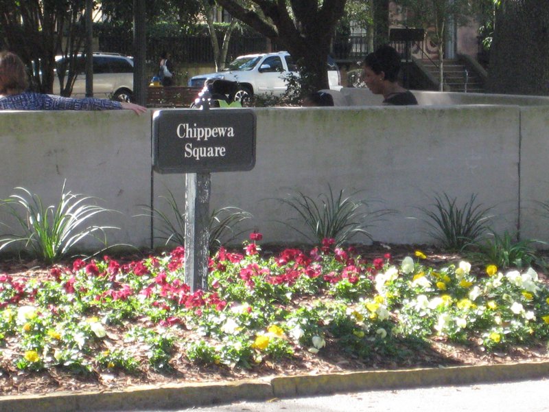 Site of the Forrest Gump bench