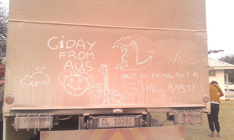 Truck Mural (sorry Kobus!)