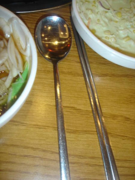 Korean utensils