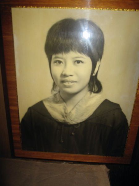 my mom, back in the day