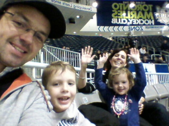 cheering home the Marlies