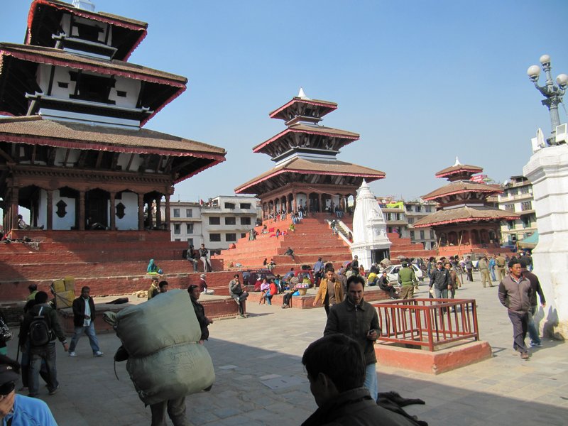 Temples In Durbar Square - Kathmandu