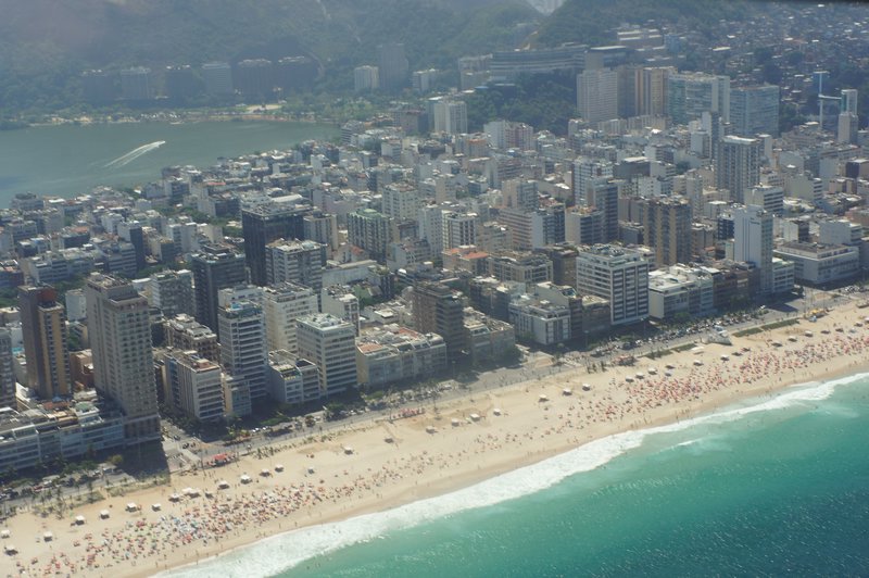 Copacabana (Our Hotel Is The Brown One In The Middle)