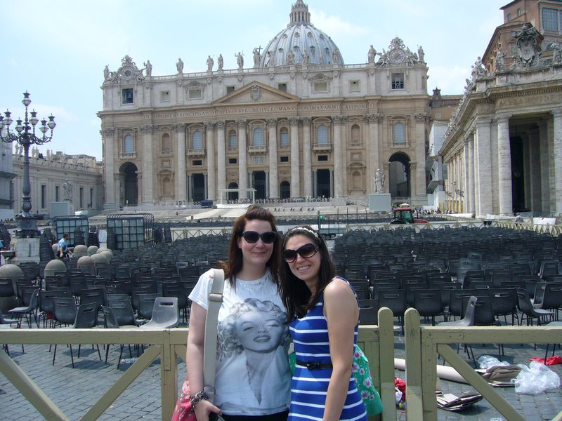 Us at the Vatican