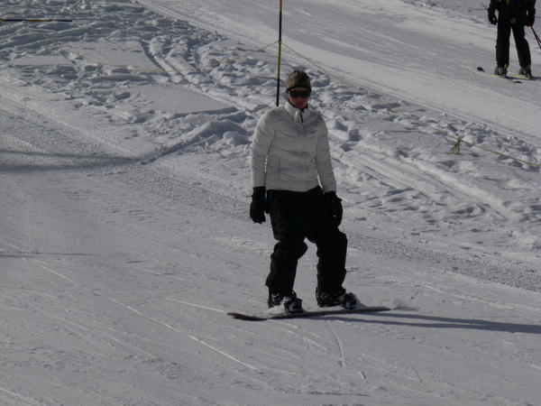 Chloe Snowboarding