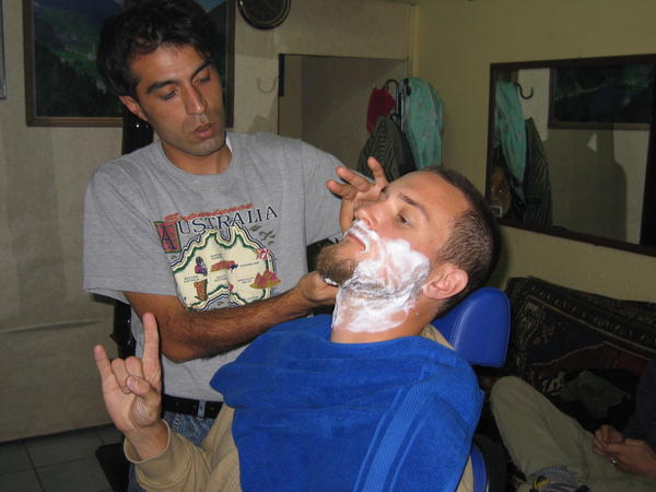 The Turkish Shave