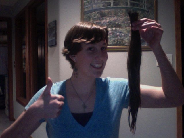 After Hair Donation