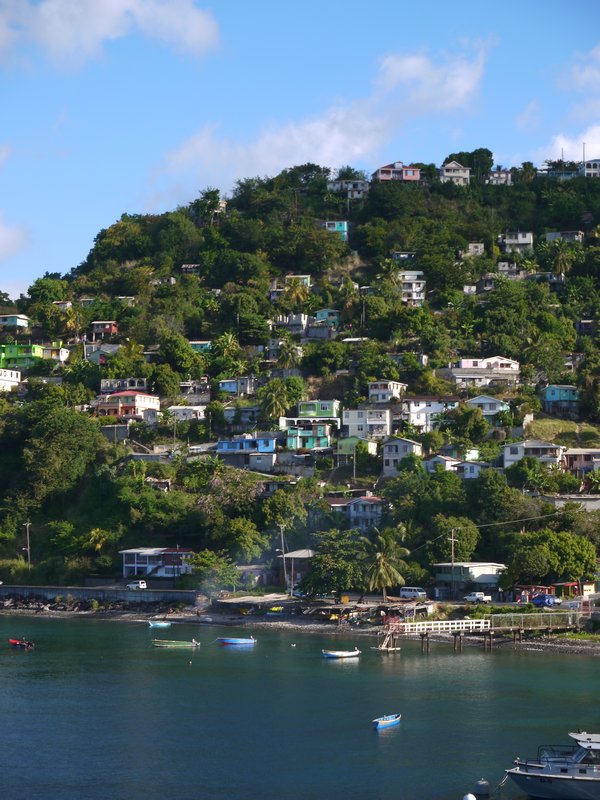 Dominican Town on a Hillside