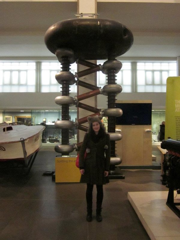 Me at the Science Museum.