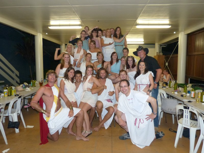 Toga Party, group shot!