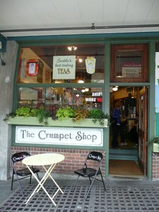 The Crumpet Shop at Pike Place Market! Delicious.