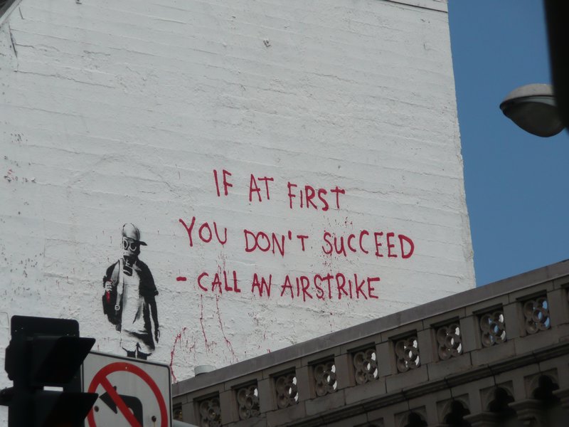Banksy in San Fran.