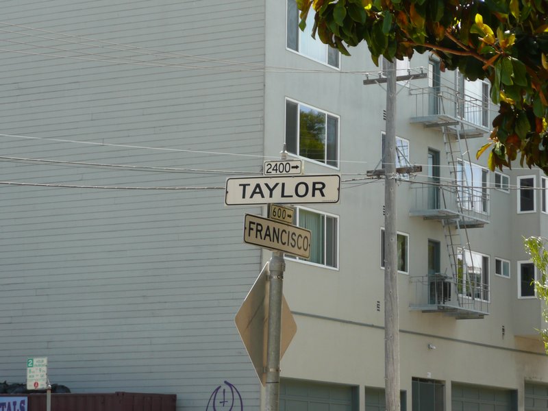 Taylor Street! For Sam.