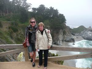 Me and Lyn at Big Sur,