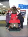 Me, Kate and a Mountie Moose.