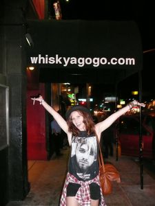At the Whiskey!