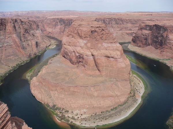 The view of Horseshoe Bend.