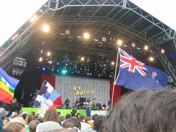 NZ represents at Amy Winehouse