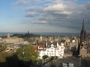 Royal Mile, from the Castle