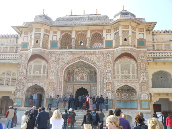 Entrance to the  Amber Fort, Jaipur