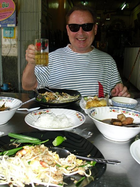 Enjoying a Thai Meal