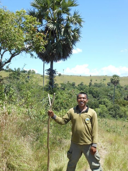 Our Guide (with his big stick)