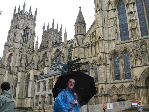 Rainy Day at York Minster 