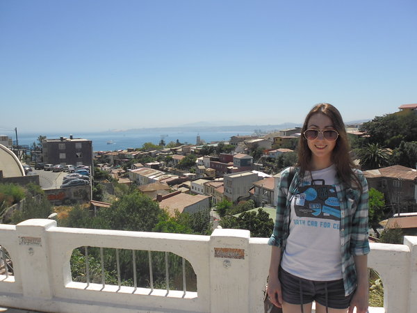 Me and another view of Valparaiso