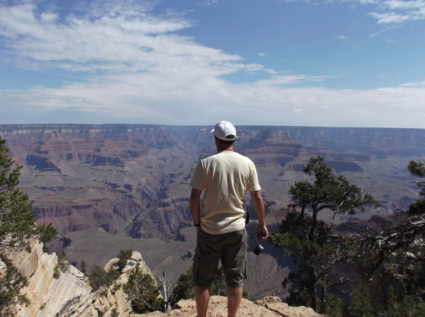 Dad at the Grand Canyon
