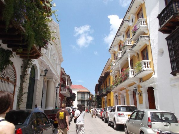 Another Nice Street in Cartagena