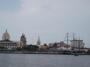 View of the Harbour in Cartagena
