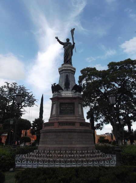 Hidalgo Statue in the Plaza