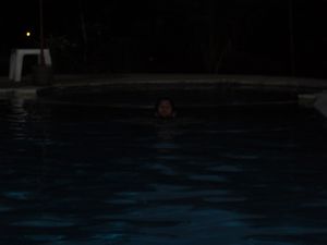 Midnight swim