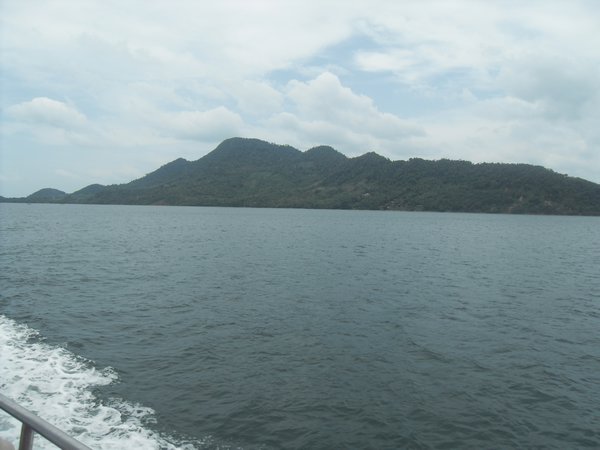 From the boat