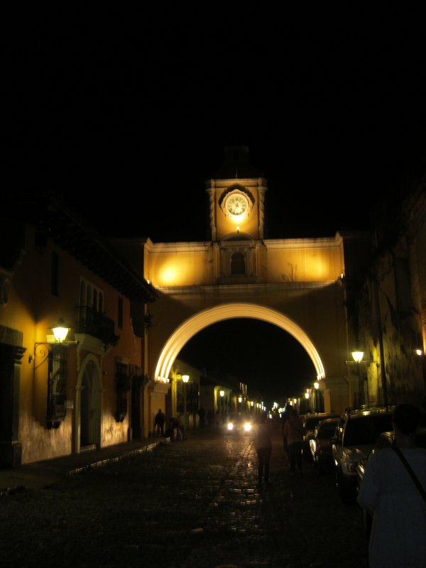 Town arch in Antigua