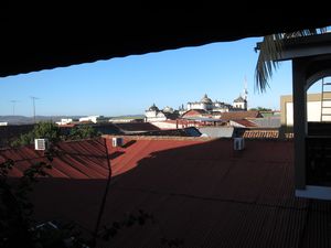 View of Leon from the hotel