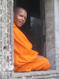 A Rare Smile - Angkor Thom