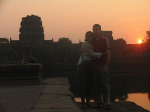 Sofie and Warren - Angkor Wat