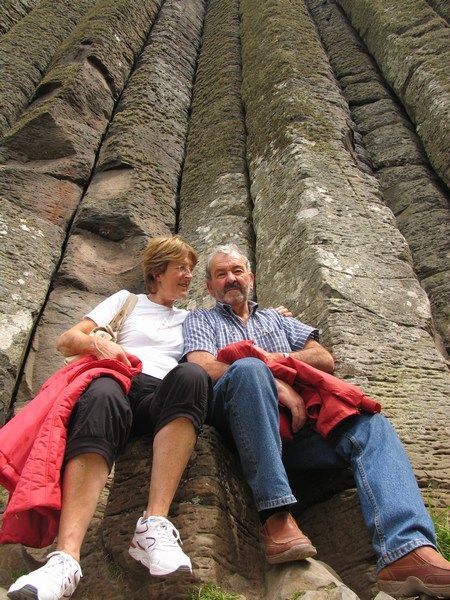 Mum and Dad, Organ Rock, Giants Causeway