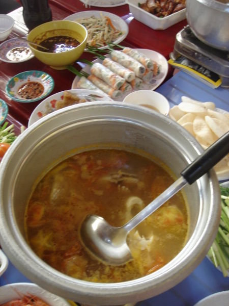 Fish head soup