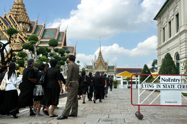 Funeral Procession Grand Palace