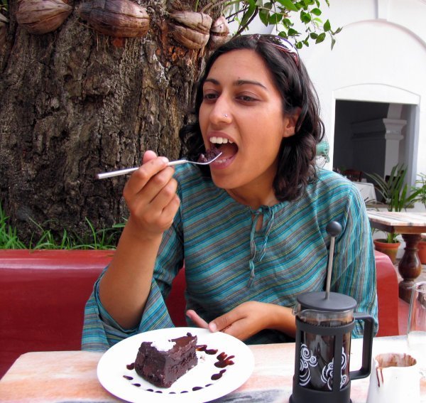 Fort Cochin Having her Cake..