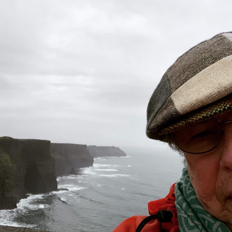 Cliffs of Moher selfie