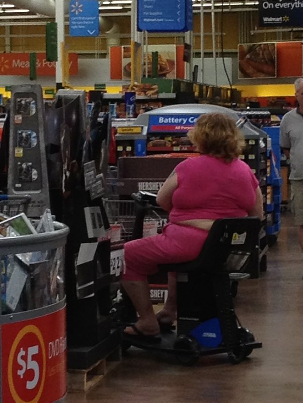 Walmart shopper