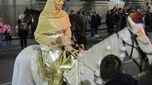 A Maid, for this Krewe she rode a horse
